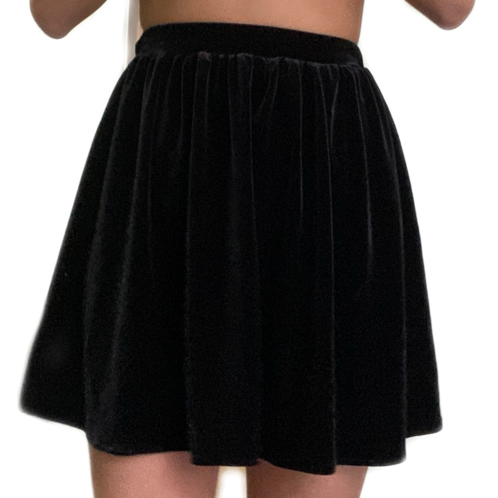 American Apparel velvet skirt